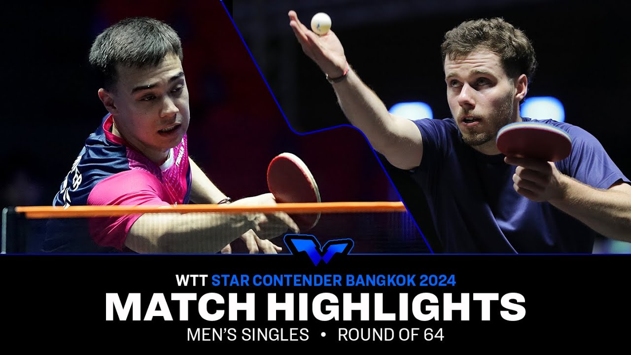 Kay Stumper vs Esteban Dorr | MS R64 | WTT Star Contender Bangkok 2024