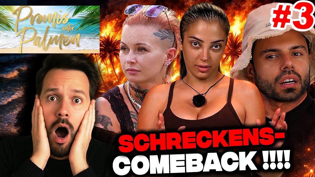 🚨 Das Elend kehrt zurück !!! 😱 SCHOCK in Folge 3 von Promis unter Palmen