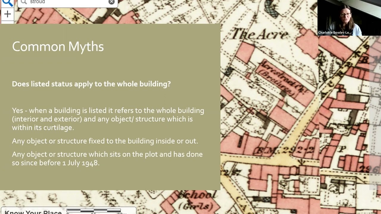 Listed Buildings - myths, repairs & alterations
