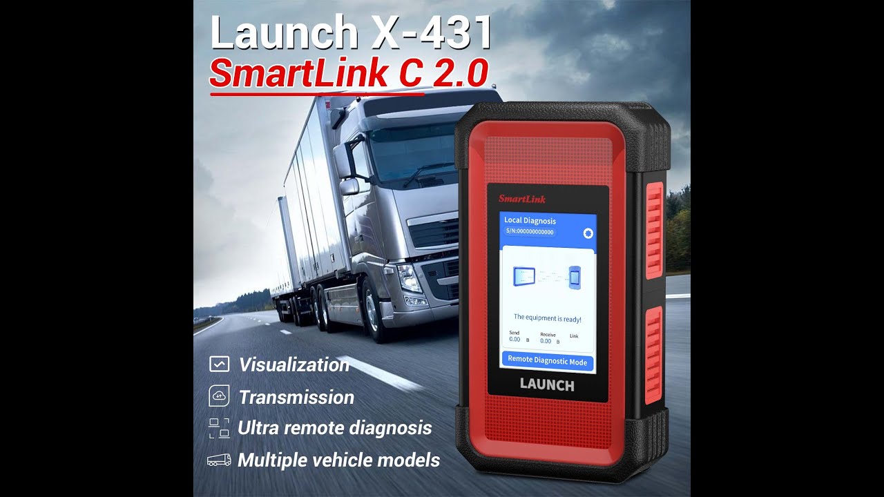 جولة شاملة في برنامج فحص وبرمجة الشاحنات 24 فولت في اجهزة لانش Launch X431 HD
