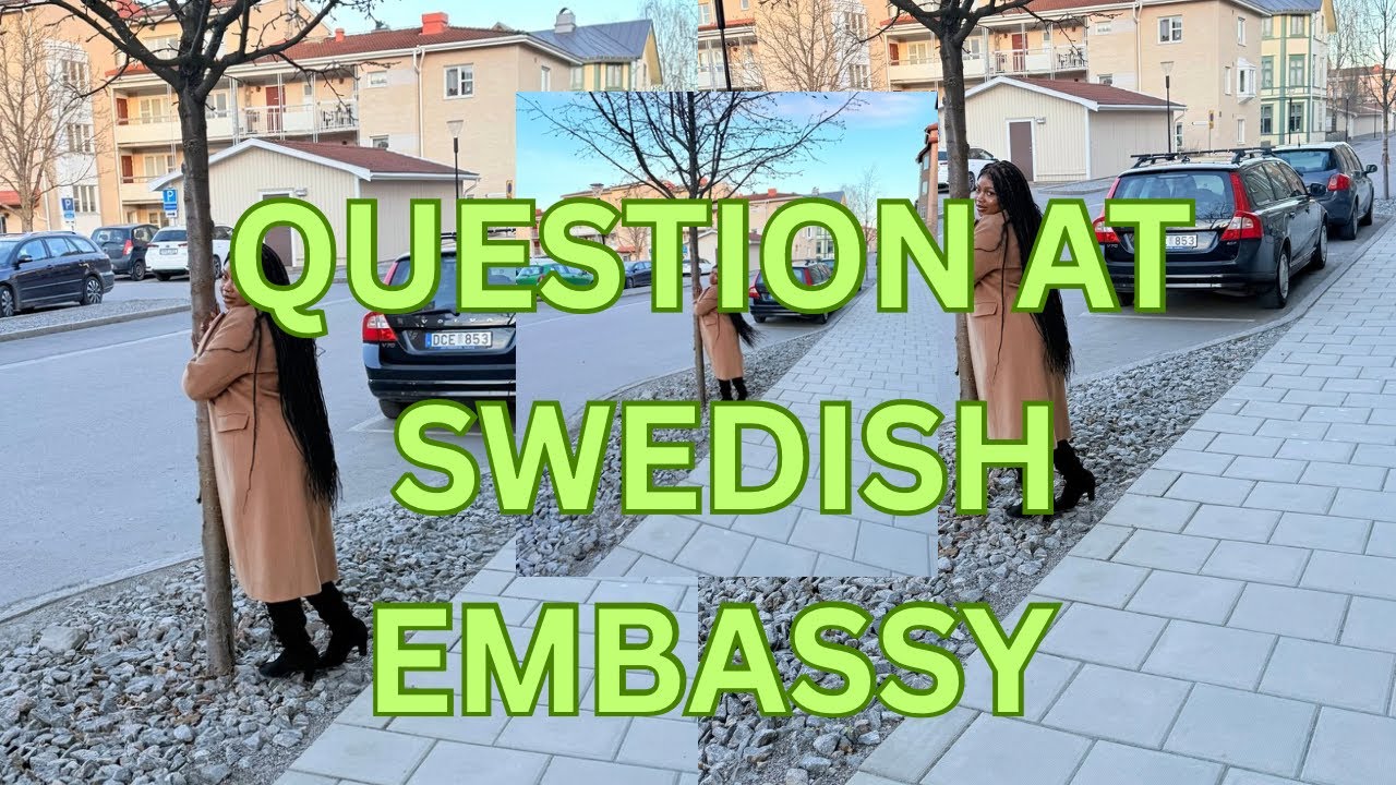 Question  at sweden 🇸🇪 embassy for resident permit