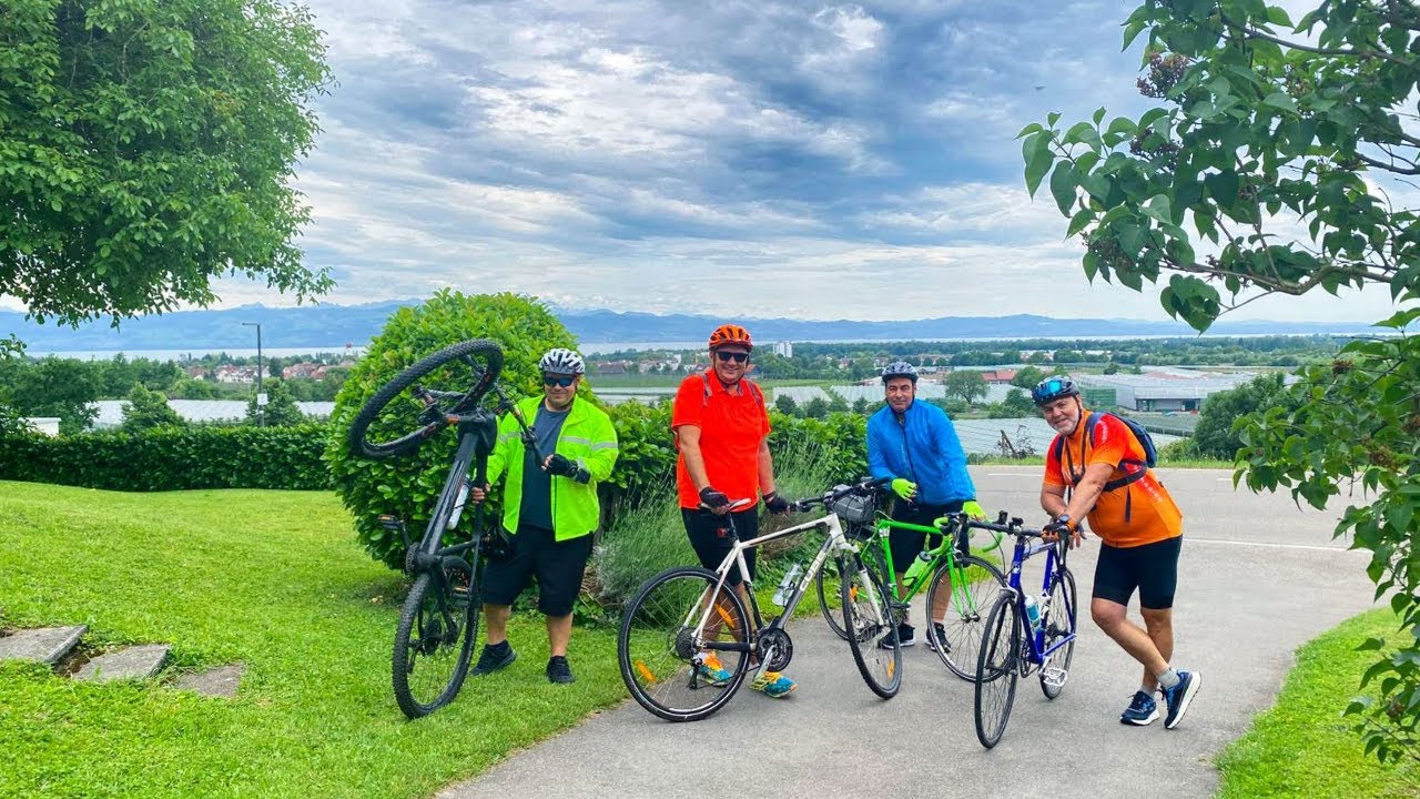 Cycling around Lake Constance