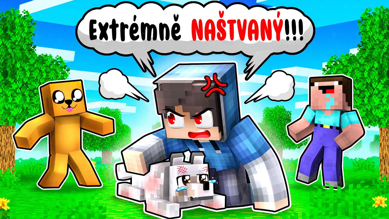 Helix je EXTRÉMNĚ NAŠTVANÝ v Minecraftu!