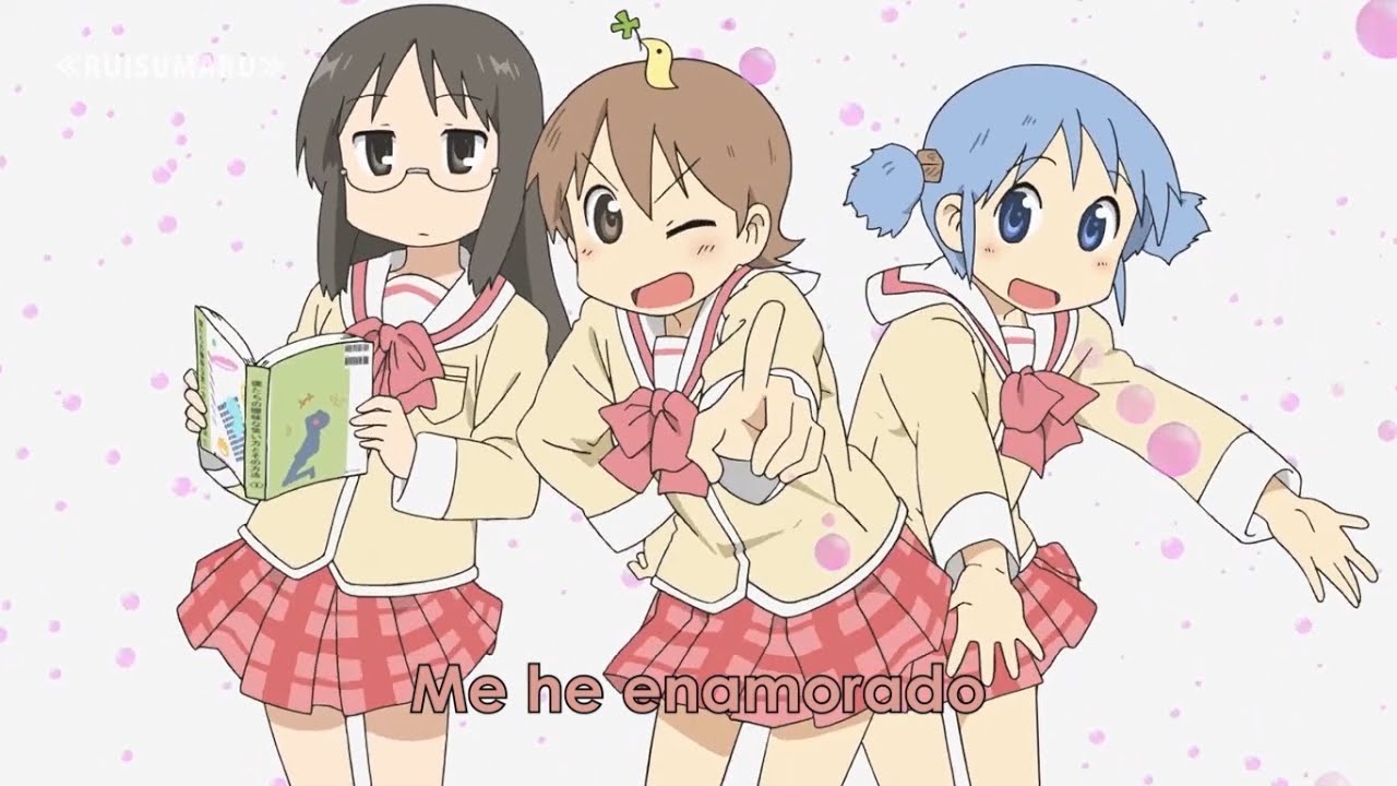 Nichijou Opening 1 (Sub. ESP/ENG) [FULL]