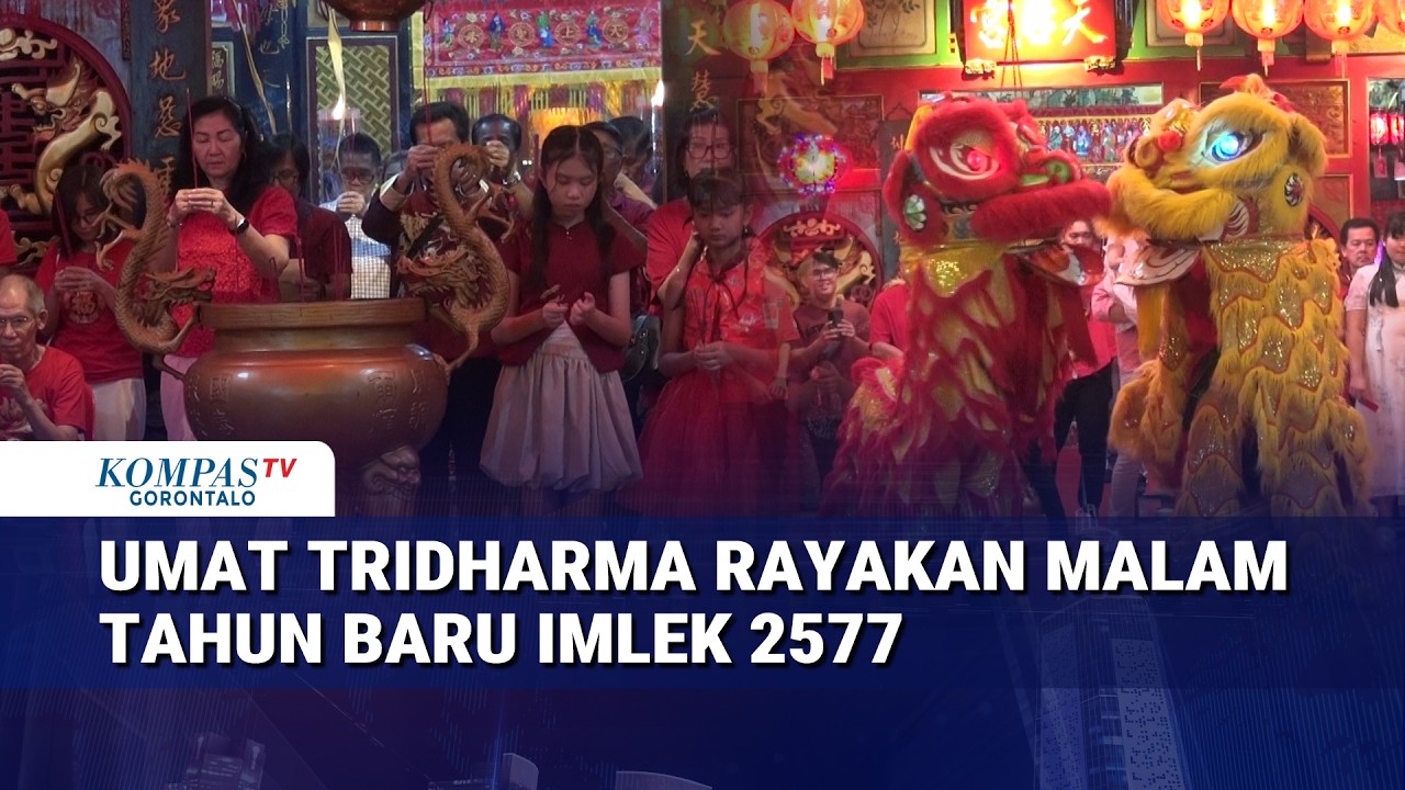Perayaan Malam Tahun Baru Imlek 2577 di Kota Gorontalo