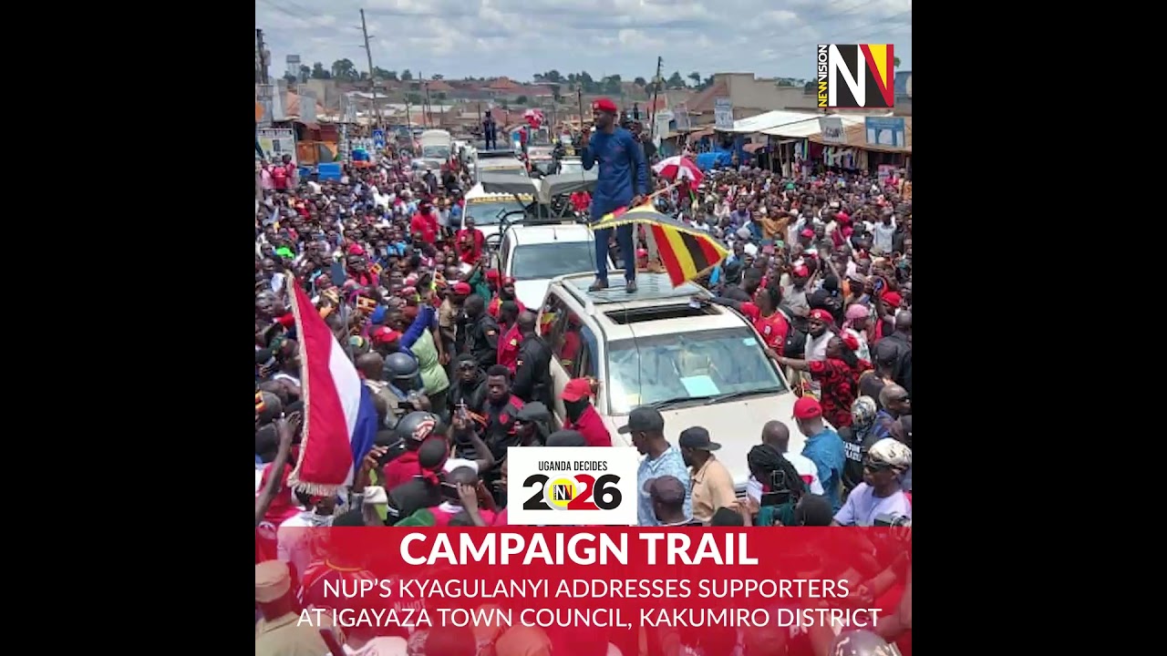 #UgandaDecides2026: Кьягулани из партии &laquo;Новая юнионистская партия&raquo; обращается к сторонникам в го...