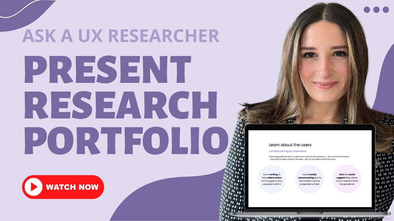 Accepted My First User Research Job Offer with this Case Study Presentation