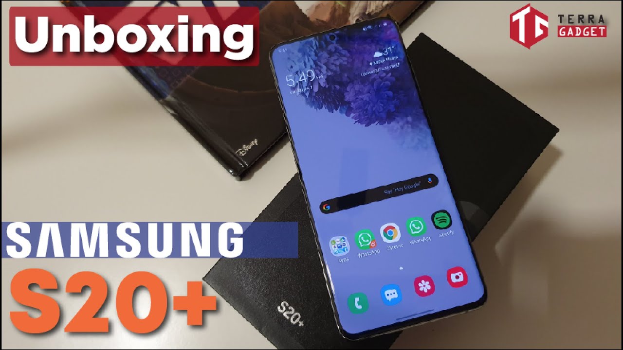 Unboxing Samsung Galaxy S20 Plus Indonesia - Harga Rp 14.5jt dapet apa?