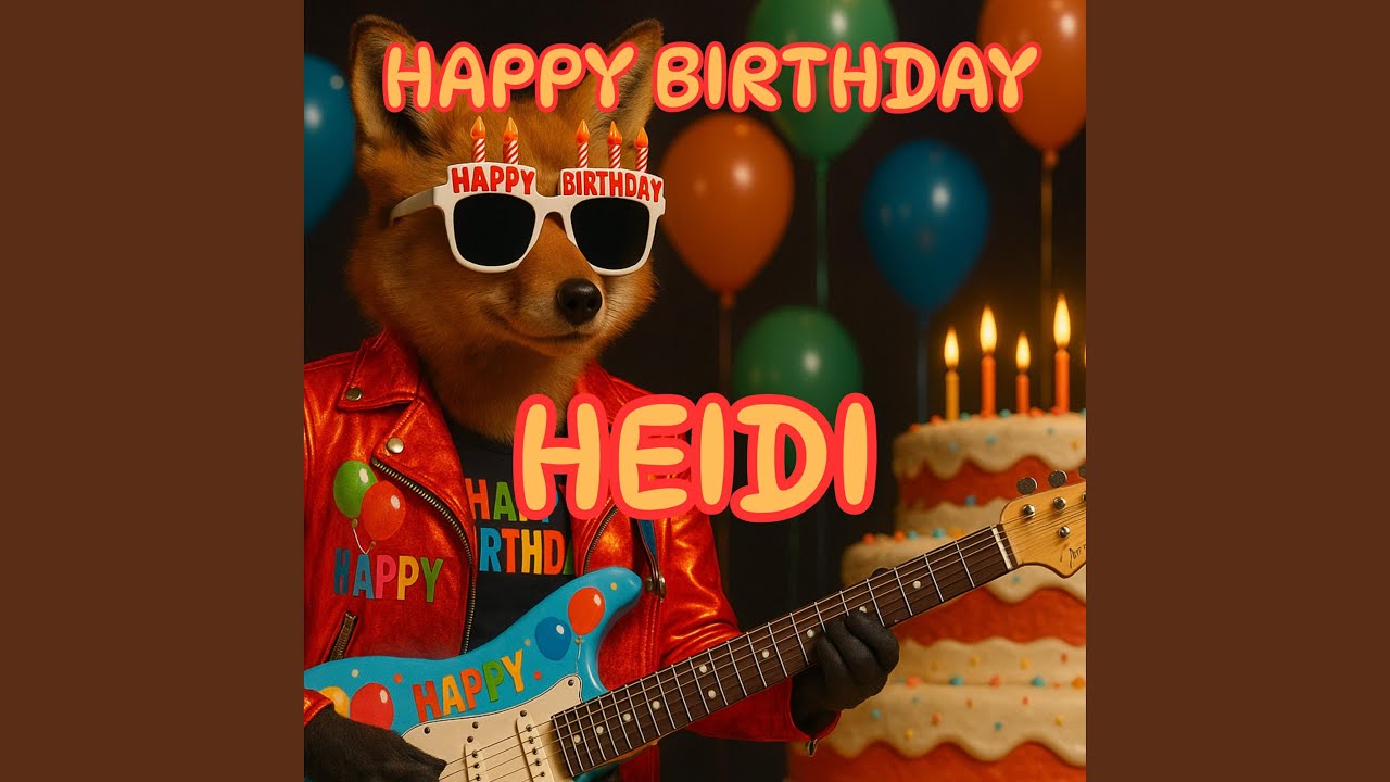 Happy Birthday Heidi
