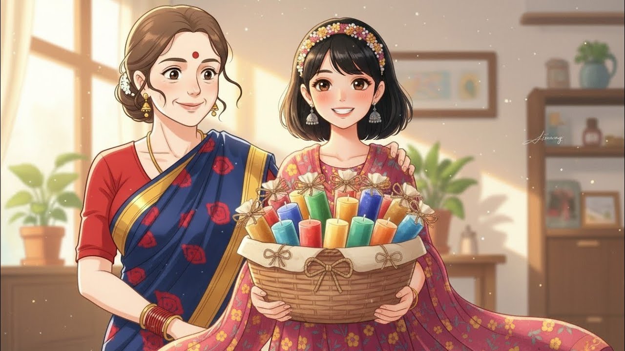 🕯️Village Life Craft Routine -Ghibli Inspired Style #villagecrafts #homemadecandles #ytvideo.