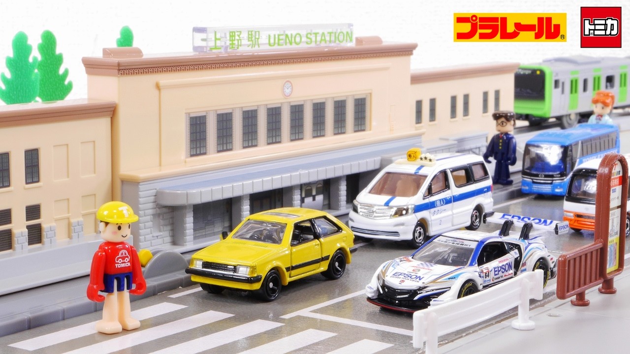 上野駅に旅系トミカがぴったり！ 新作トミカ 新作プラレール   ／ New Tomica in this month