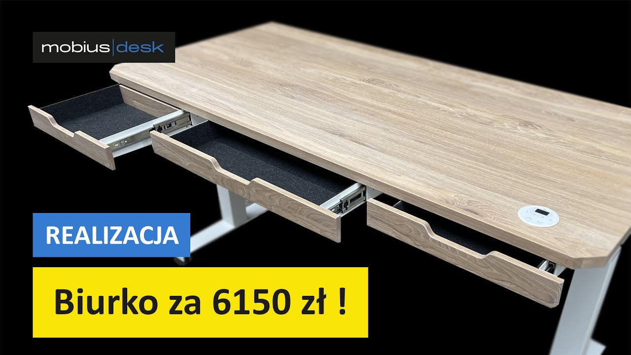 👉Jak zmieścić SZUFLADY w biurku elektrycznym? - Rozwiązujemy Problem