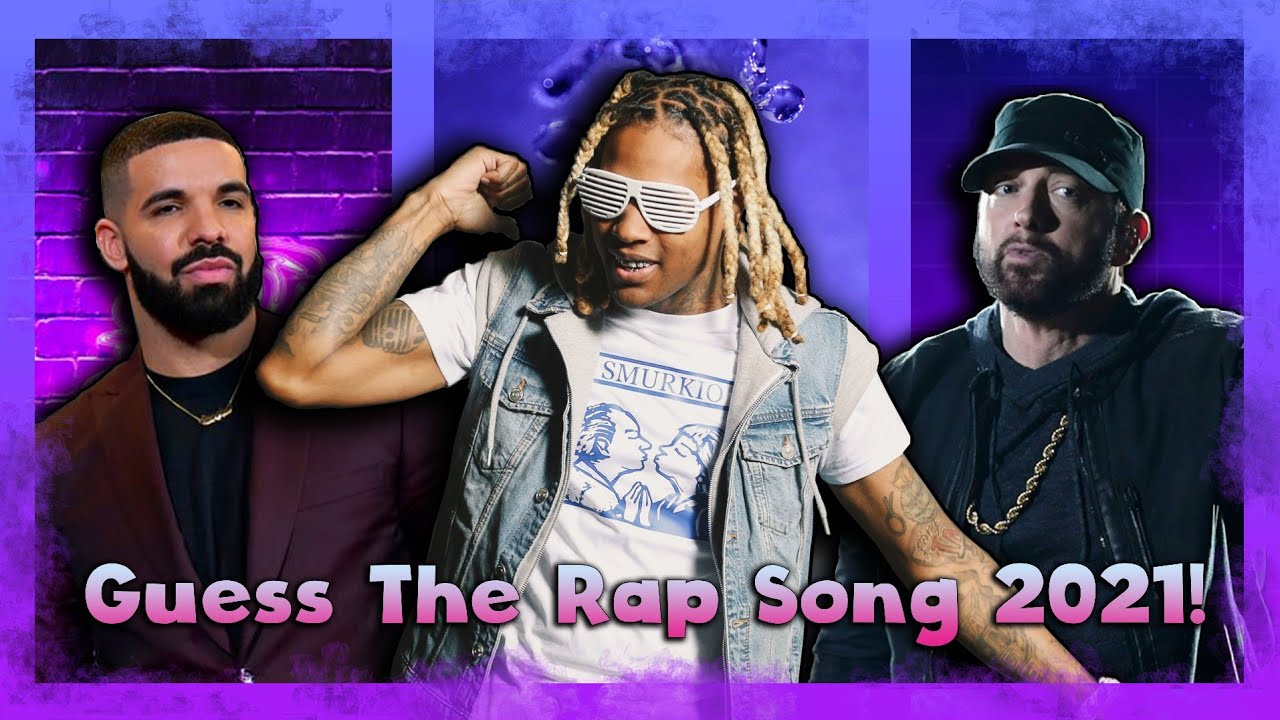 Guess The Rap Song Challenge March 2021!
