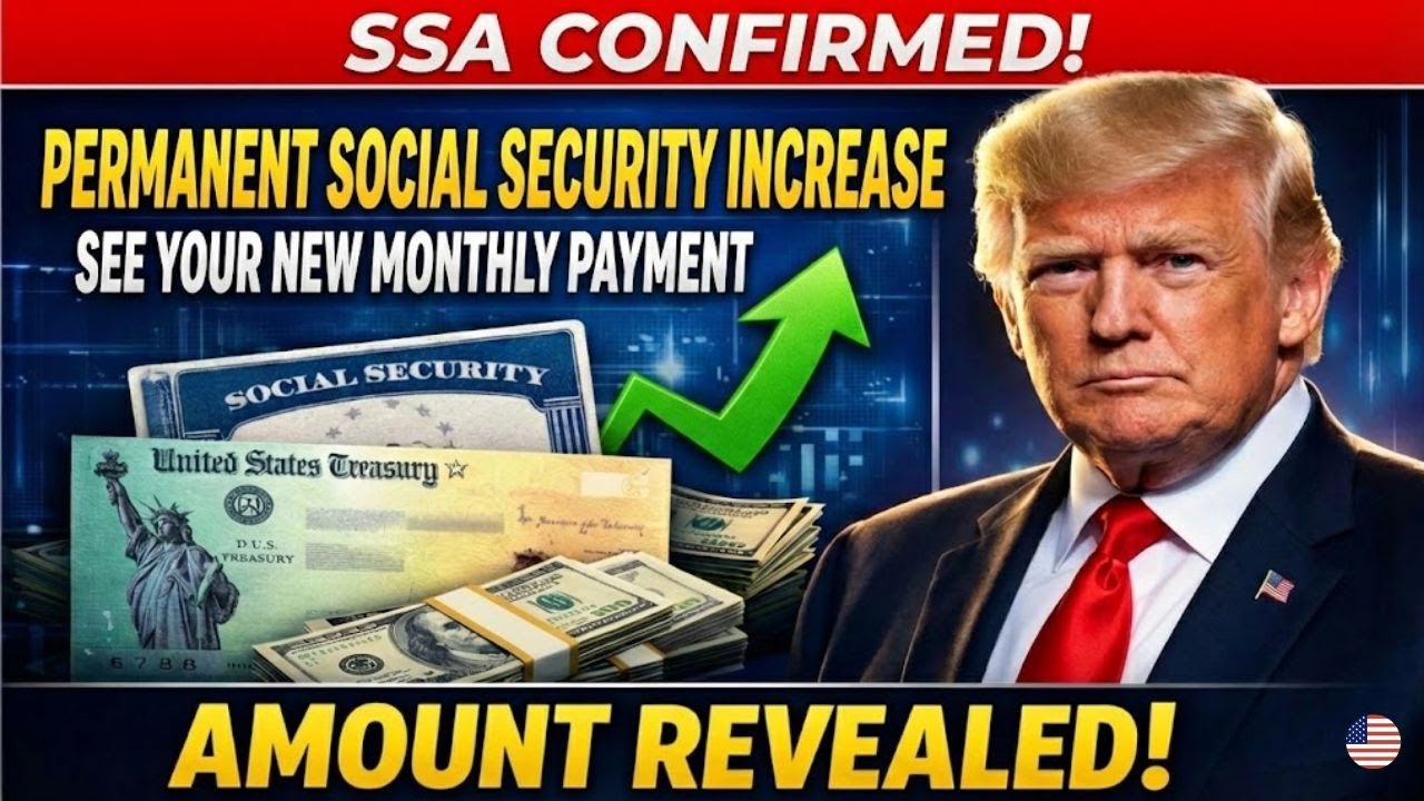 SSA Confirms Permanent Social Security Increase &mdash; See Your New Monthly Payment