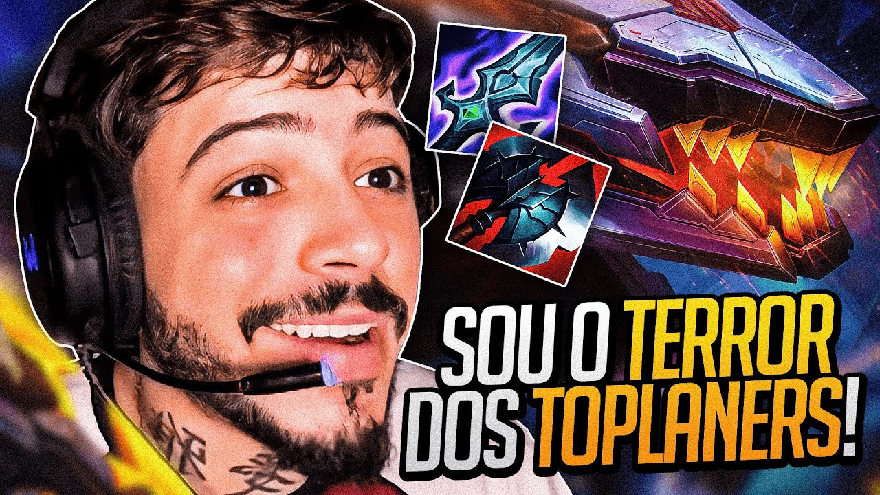 SOU O PESADELO DOS TOP LANERS NO HIGH ELO! WILD RIFT