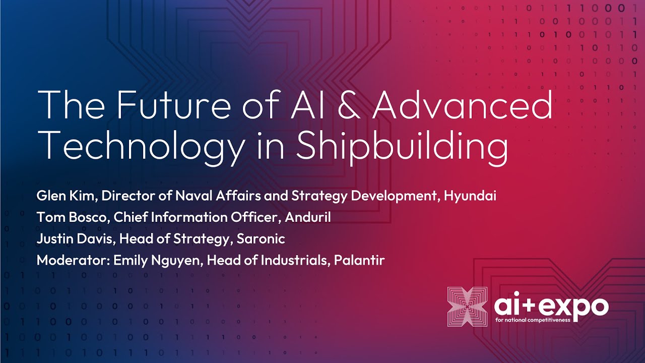 The Future of AI & Advanced Technology in Shipbuilding