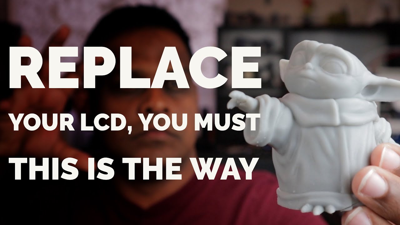 Know why and when you will need to replace the LCD on your Resin SLA Printer!