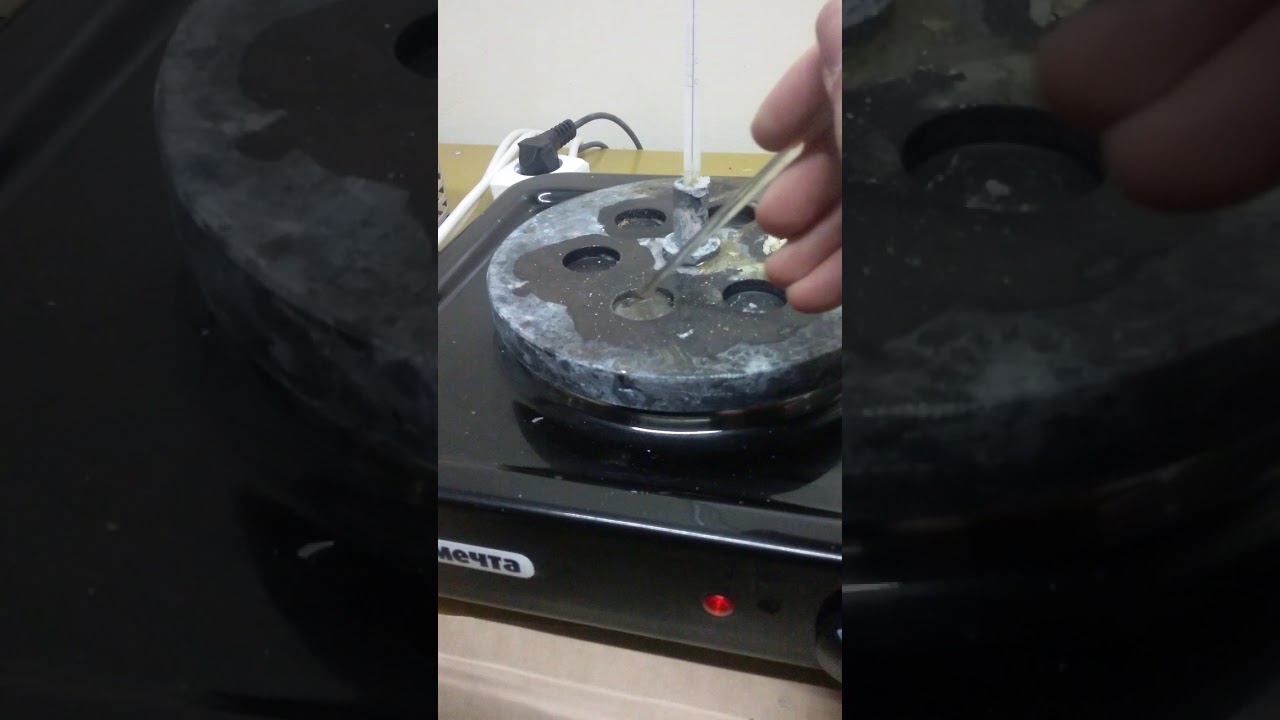 Gel time measurement (epoxy/aromatic amine hardener)