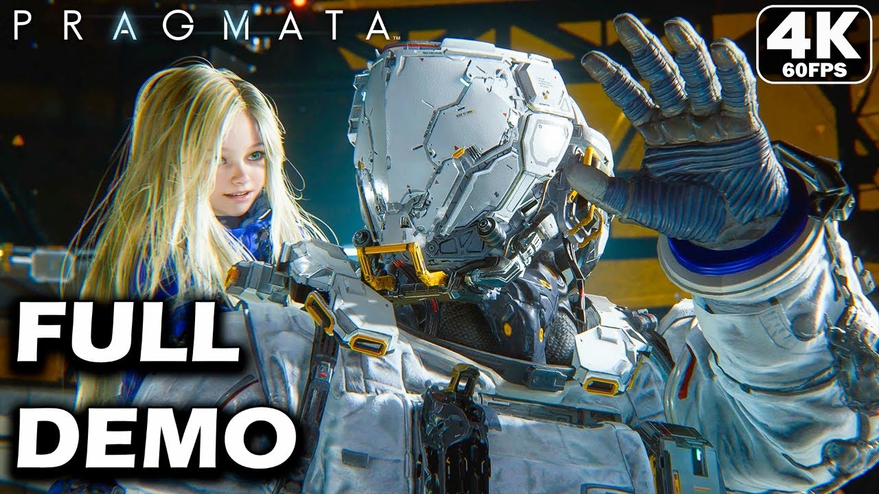 PRAGMATA SKETCHBOOK DEMO Gameplay Walkthrough FULL GAME [4K 60FPS PC ULTRA] - No commentary
