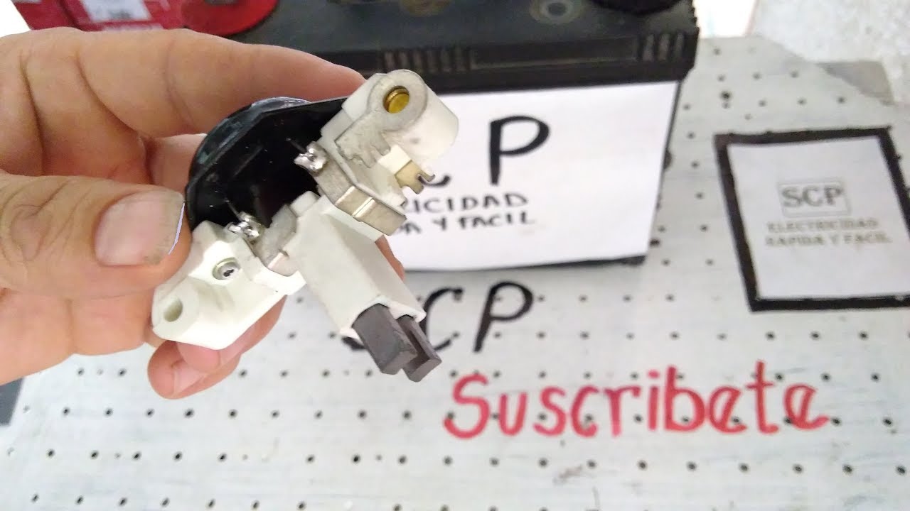 Como Probar un Regulador  de Alternador tipo BOSCH