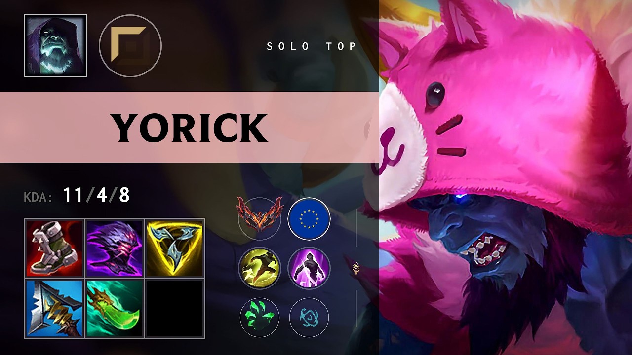 Yorick Top vs Jayce (HRTS Papiteero) - EUW Grandmaster Patch 26.14