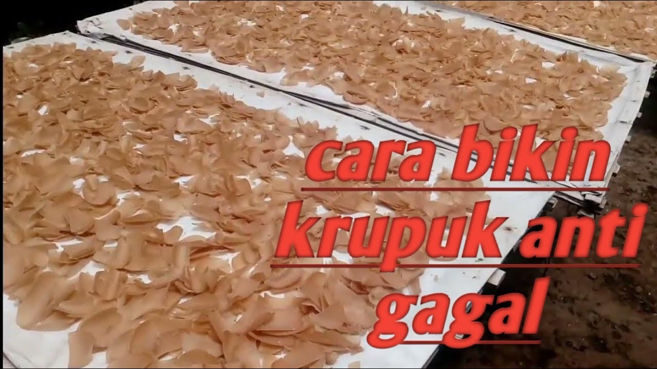 ide bisnis cara membuat kerupuk bawang secara manual