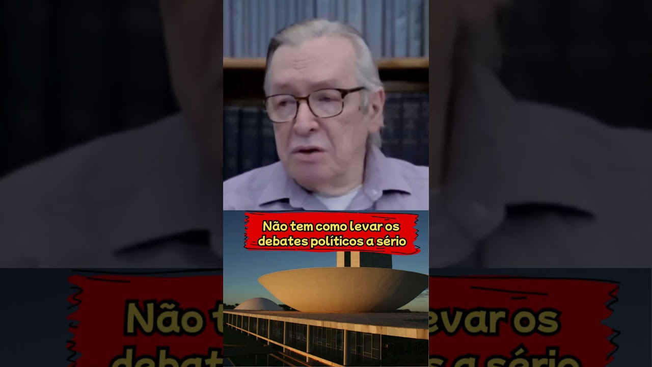 Por que n&atilde;o existe debate pol&iacute;tico s&eacute;rio no Brasil? A resposta &eacute; surpreendente  #olavodecarvalho