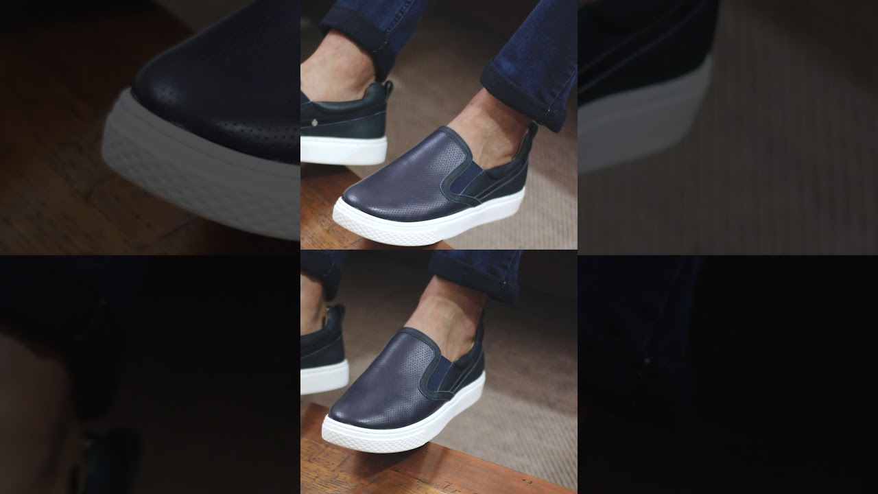 Slipon Masculino confort&aacute;vel em couro leg&iacute;timo , Estilo e Beleza sempre juntos !