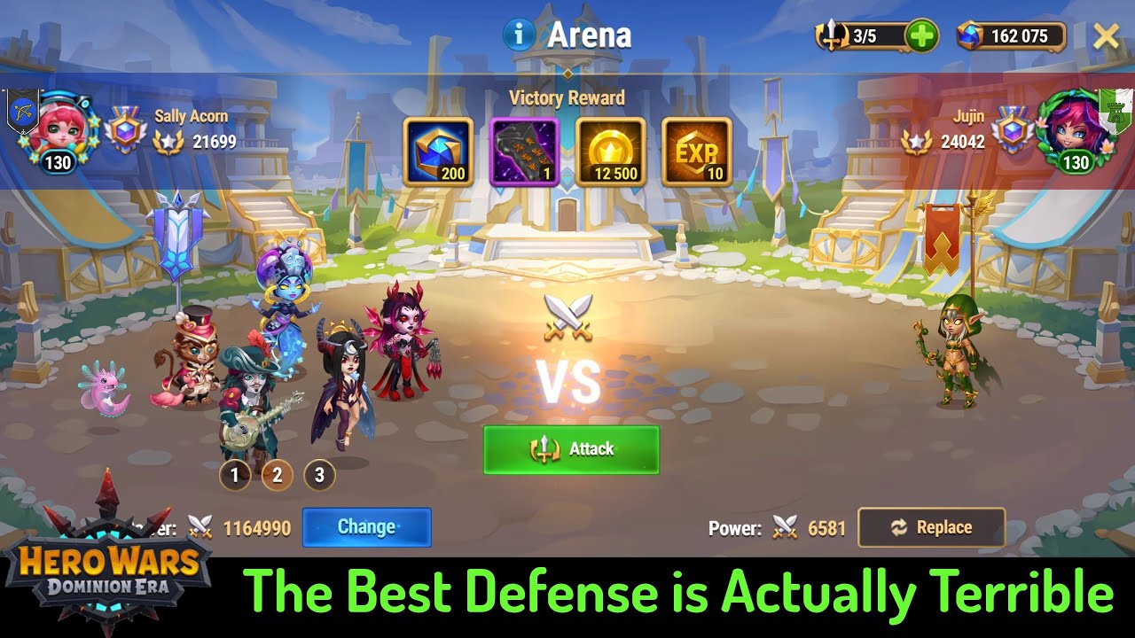 League Arena's Best Defending Team Will Surprise You — Hero Wars: Dominion Era