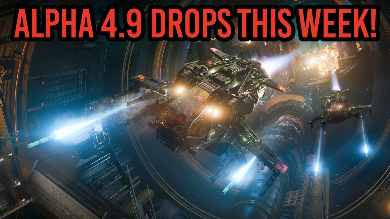 STAR CITIZEN ALPHA 4.9 DROPS THIS WEEK!