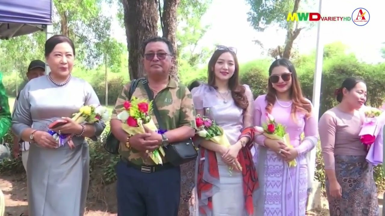 ကျောက်ဖြူမှ အောင်ပွဲရပြီး ပြန်လာသည့် စစ်သားများဟုဆိုကာ စစ်ကော်မရှင် ဝါဒဖြန့်ကြိုဆိုပွဲပြုလုပ်
