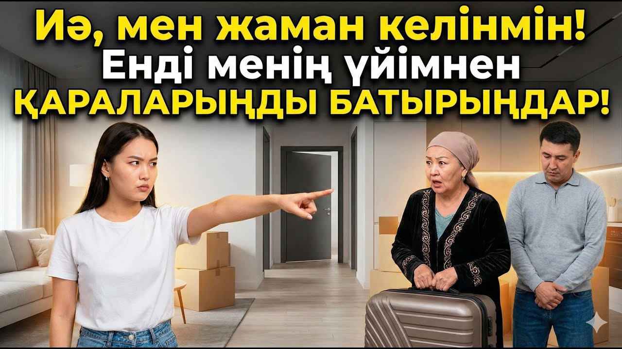 Енем сыйлығымды қоқысқа тастады. Сол түні екеуін де қудым!