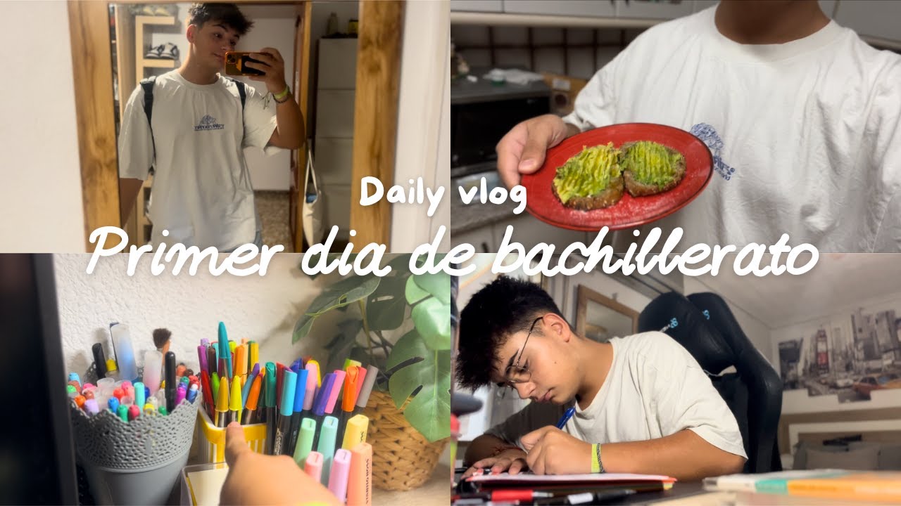 PRIMER DÍA DE BACHILLERATO ;) @pablo rs