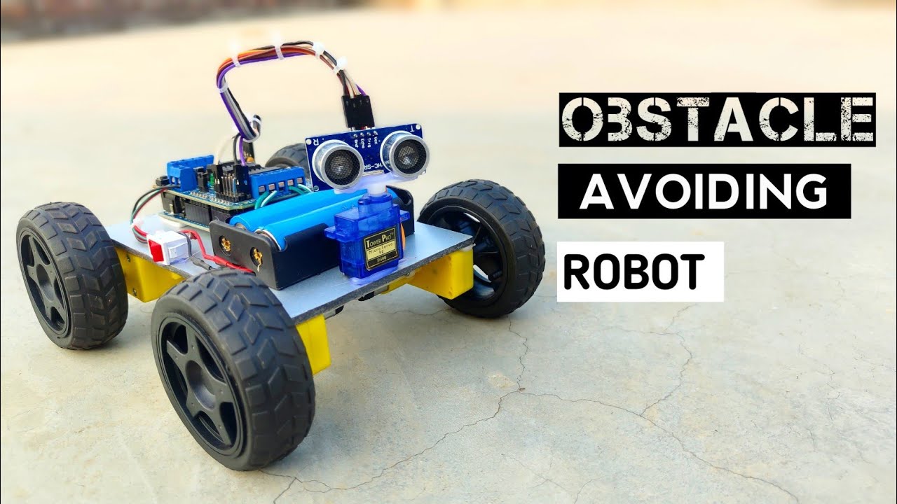 How To Make A DIY Arduino Obstacle Avoiding Robot Car At Home || Science Project