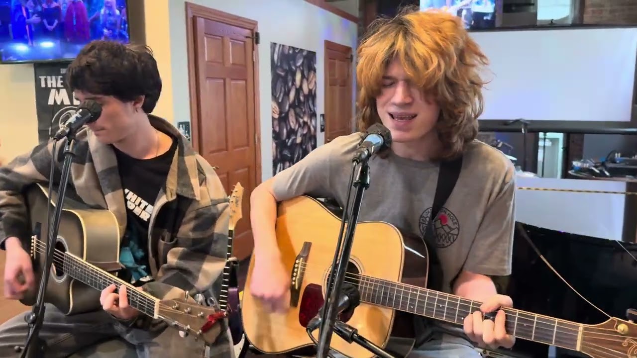 Welcome Justin Mina performing his original song called 