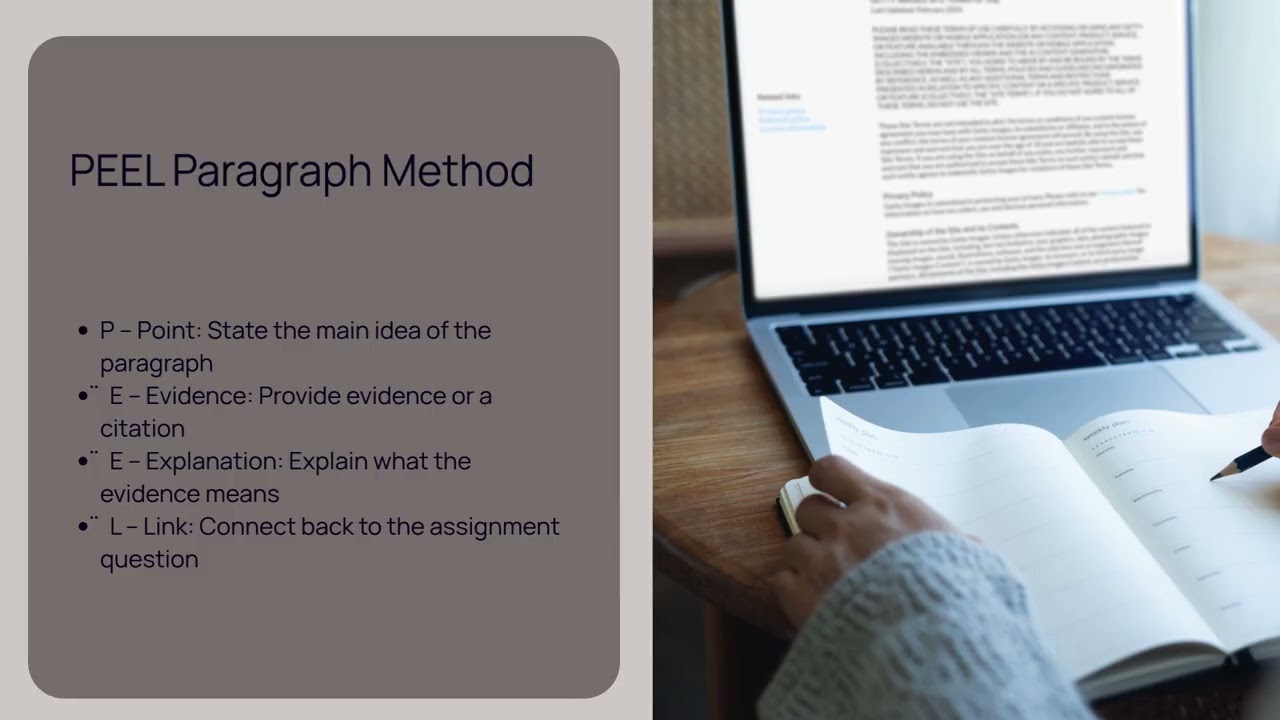 HOW TO STRUCTURE YOUR ASSIGNMENT