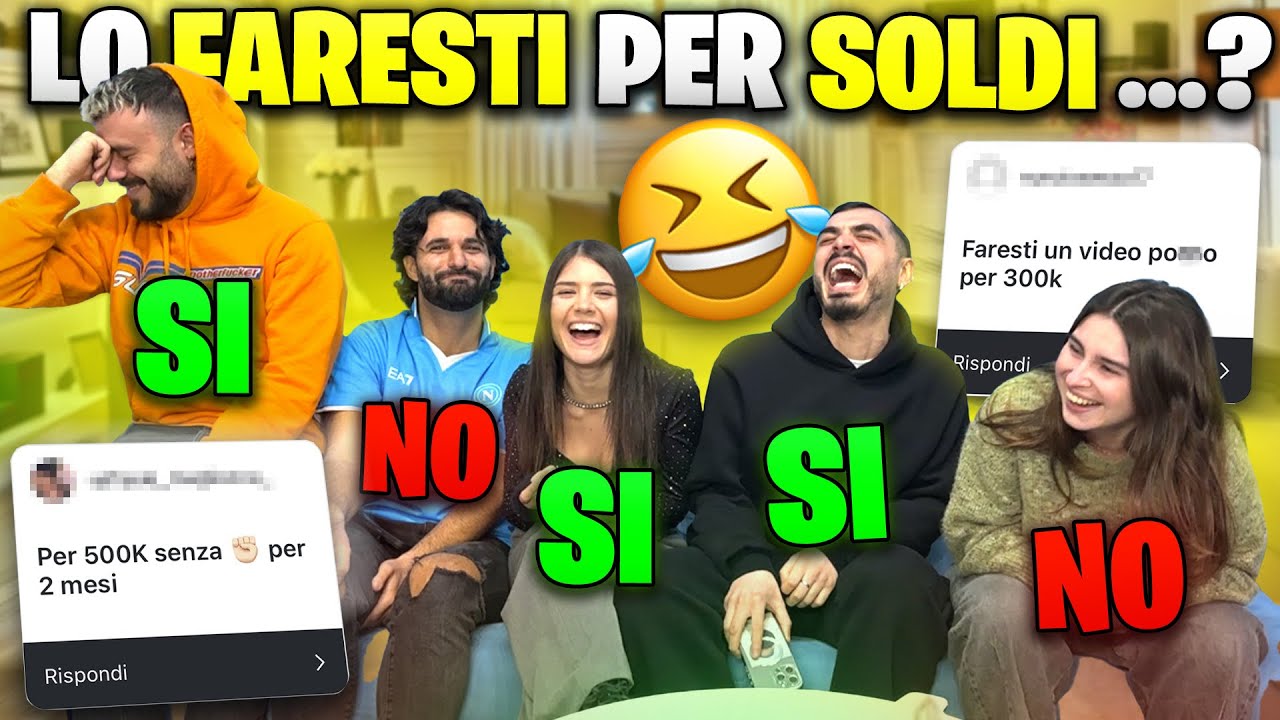 💰 LO FARESTI PER SOLDI❓con LE RAGAZZE! (livello estremo) 🤑