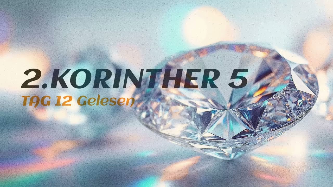 Tag 12 💎 2.Korinther 5,11 (gelesen)
