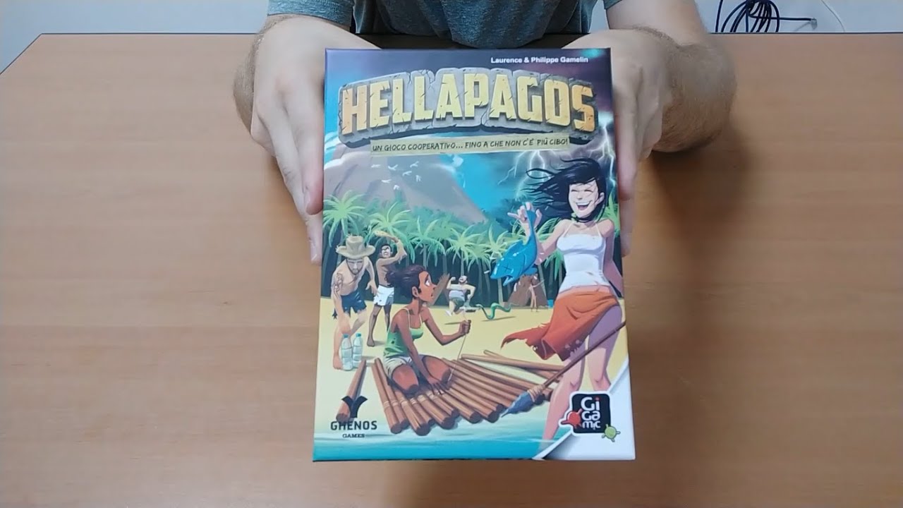 Unboxing Hellapagos - Gioco da Tavolo (78# Unboxing Non Richiesto)