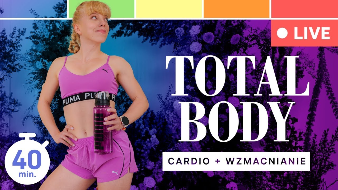 🔴 TRENING TOTAL BODY | CARDIO & WZMACNIANIE | ZACZYNAMY WYZWANIE!