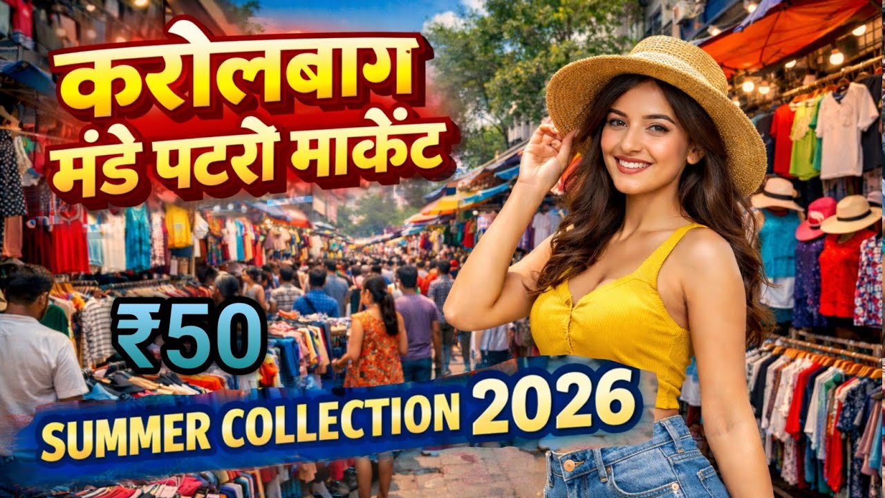 karol bagh monday patari market | sabse sasti shopping | karol bagh Monday Patri Market Latest video