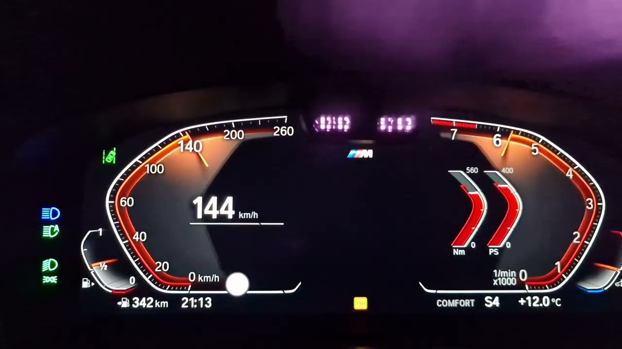 BMW 540i xdrive G31 G30 LCI Acceleration Beschleunigung 0-200 km/h Autobahn 333hp #540i #b58 #bmw