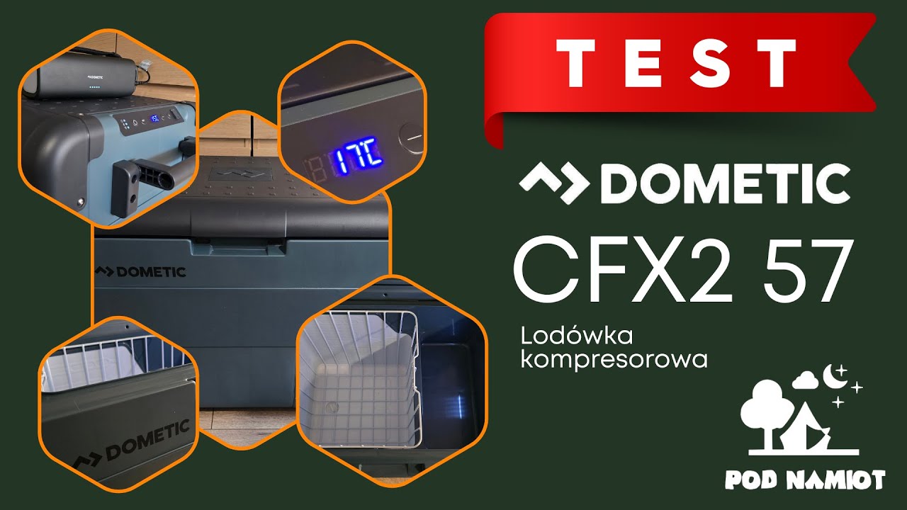 Test schładzania lod&oacute;wki DOMETIC CFX2 57L ❄️⏳