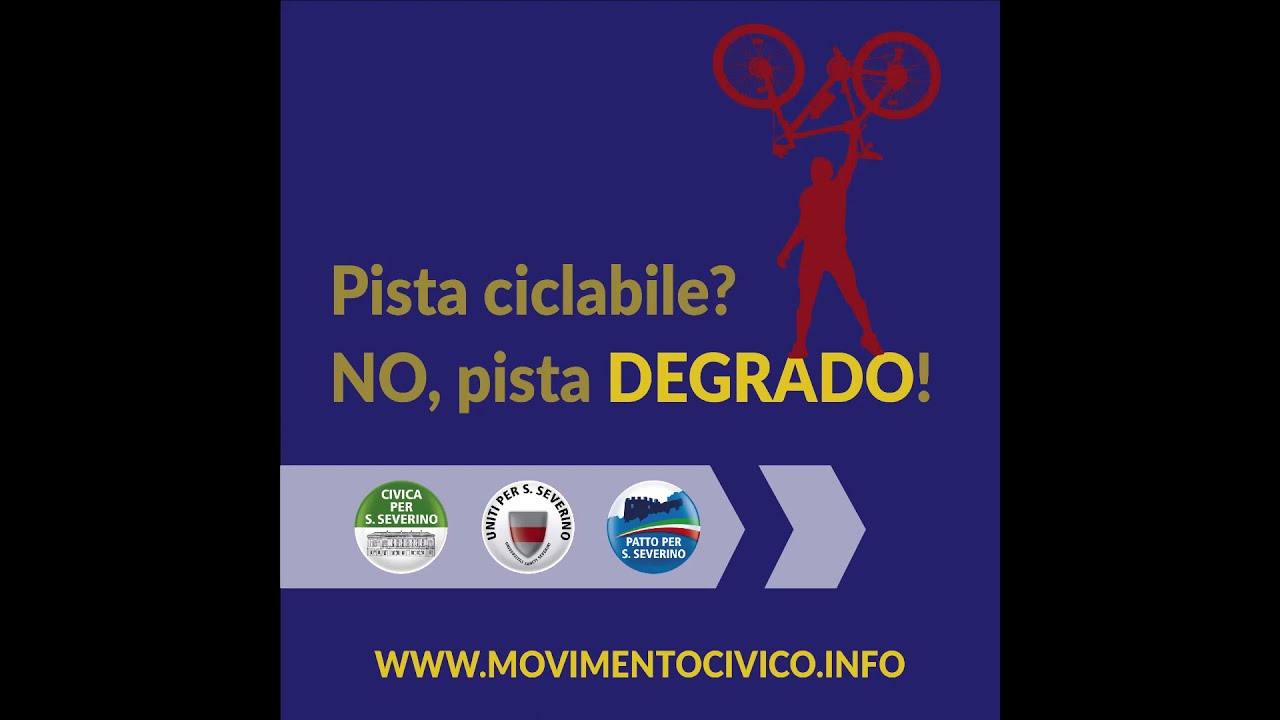 Pista ciclabile a Mercato San Severino? NO, pista DEGRADO!