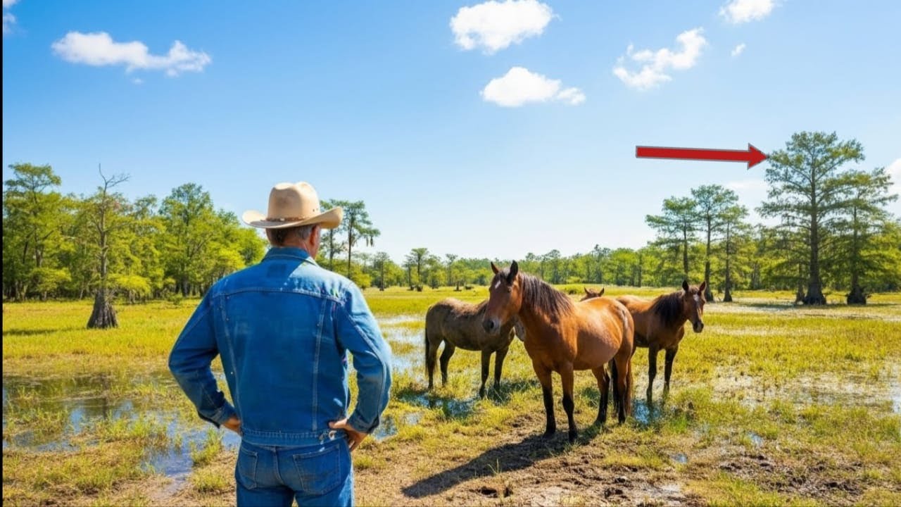 Billionaire Buys Swamp Land for Pennies... The Wild Horses Begin a Silent War.