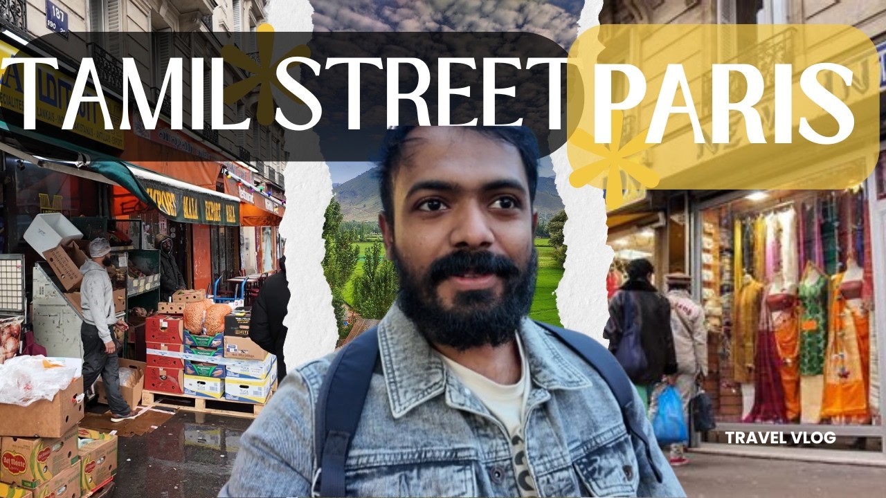 Tamil Street in PARIS 🇫🇷 | La Chapelle Malayalam Vlog | Little Jaffna in Paris | Tamil Shops & Food
