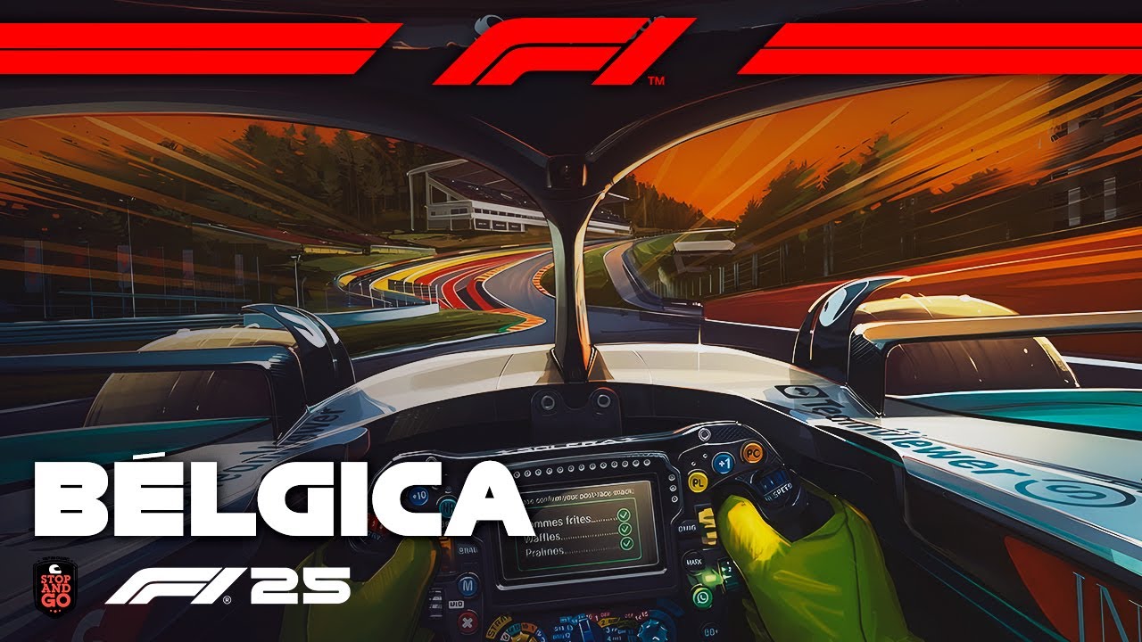 F1 - BÉLGICA - ETAPA 4 - F1 AO VIVO - T26 | CAMPEONATO F1
