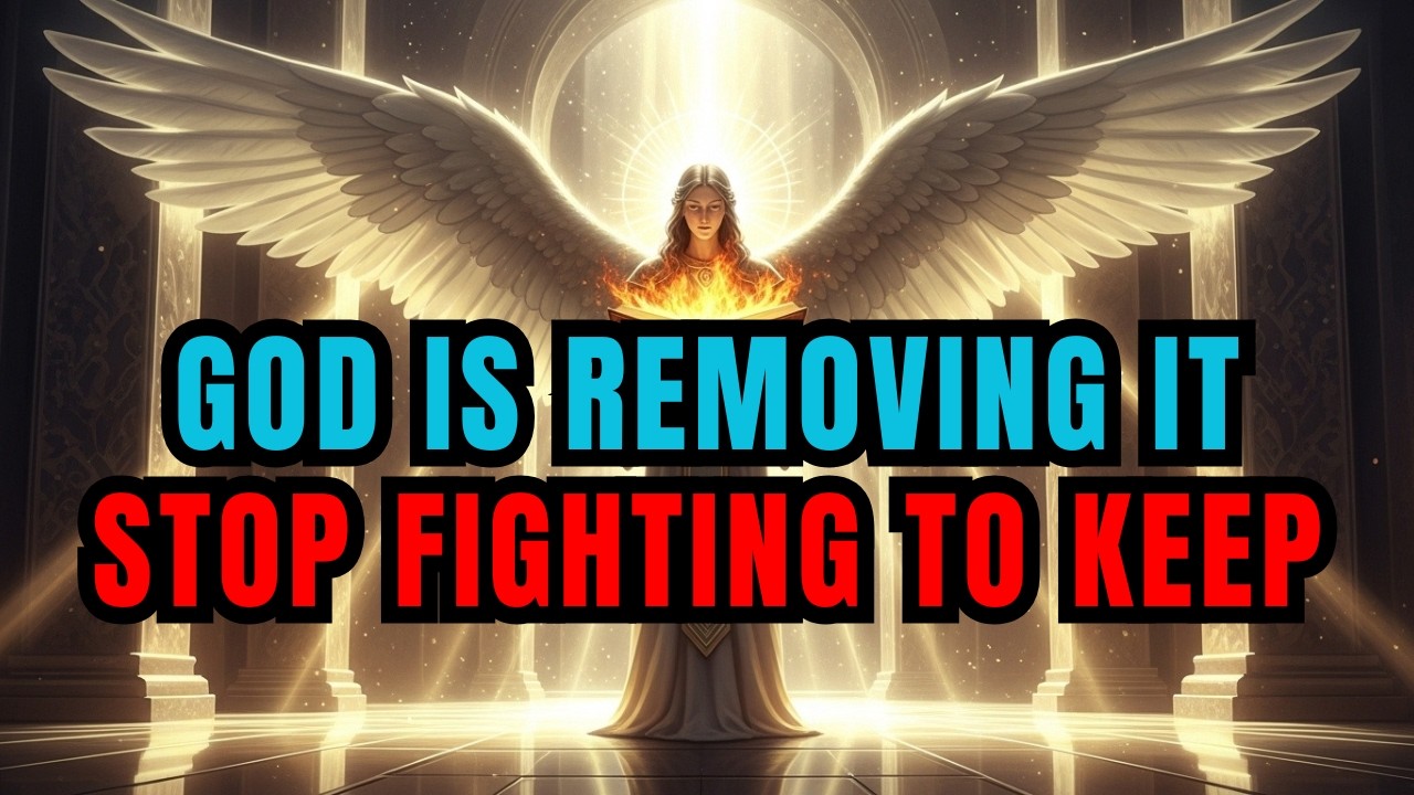 🔥 Chosen One, Things God Is Removing From Your Life — And Why You Should Stop Fighting It 👁️⚖️