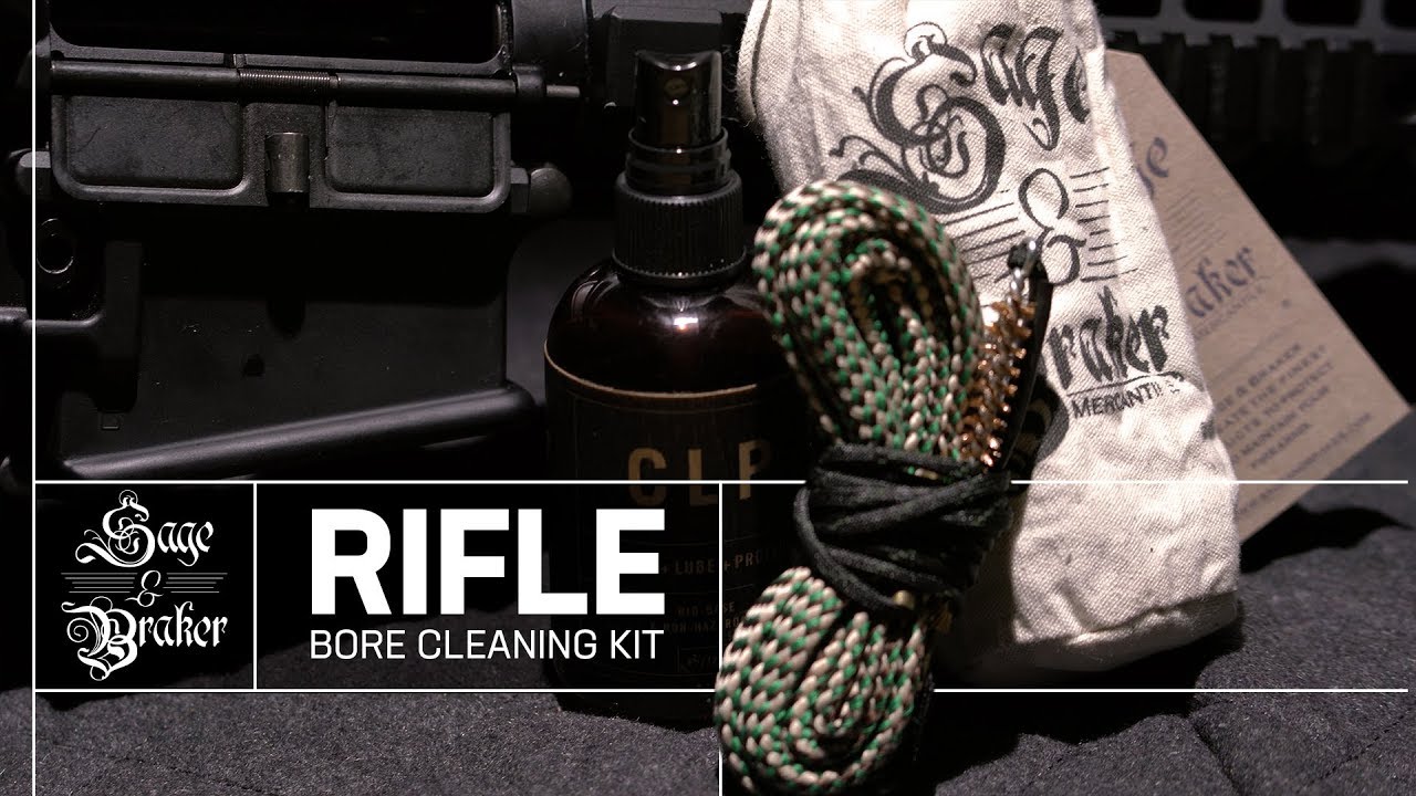 How To Clean a Rifle with Sage & Braker's Rifle Bore Cleaning Kit