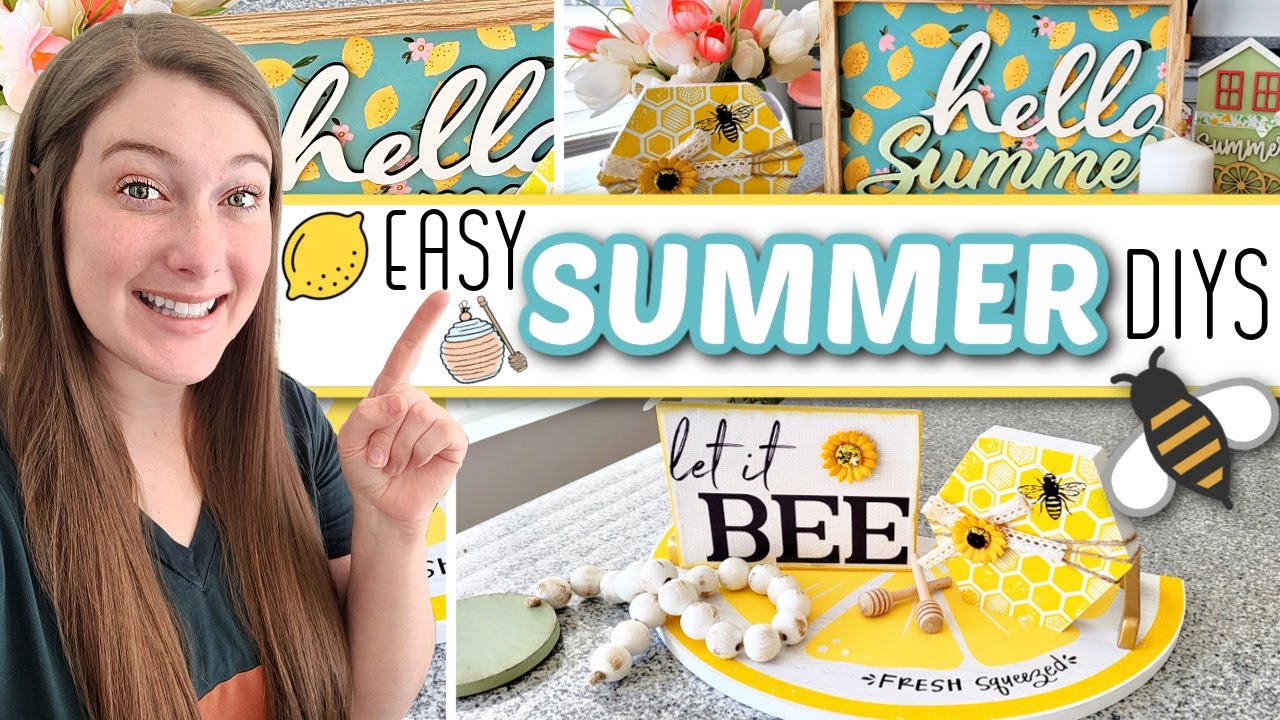 The CUTEST Lemon & Honey DIYs! | Impress Your Friends With These GORGEOUS SUMMER Crafts